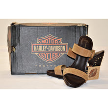 Load image into Gallery viewer, Harley-Davidson Jea Sandal Women Tan 8.5
