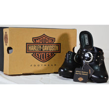 Load image into Gallery viewer, Harley-Davidson Woman&#39;s Lenni Clog Black 7.5
