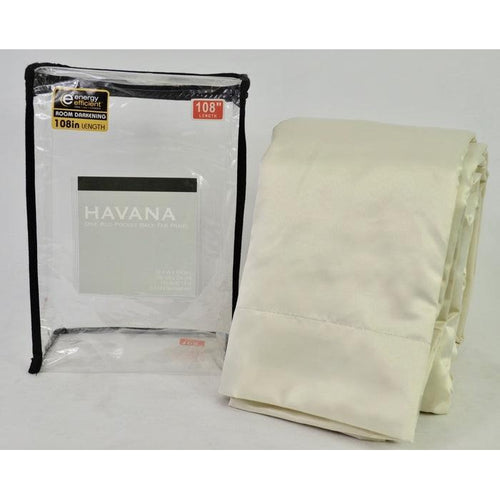 Havana Rod Pocket/Back Tab Curtain Panel 108