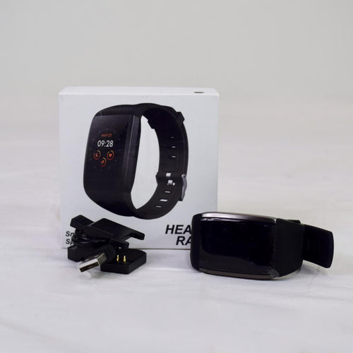 Heart Rate Black Smart Watch Sports Bracelet