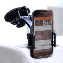 Load image into Gallery viewer, Heininger Commutemate Smartphone &amp; GPS Mounts, Air Vent &amp; Window Suction Cup - Combo Pack
