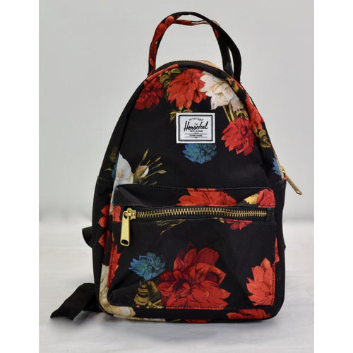 Herschel Vintage Floral Black Nova Mini Backpack