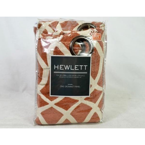 Hewlett Grommet Curtain Panel 108