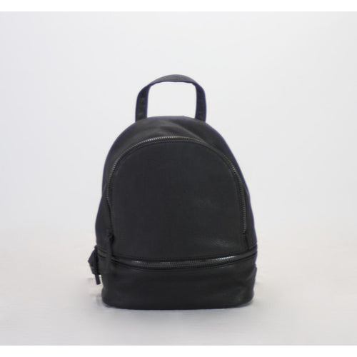 Hibou Mini Backpack Purse Black