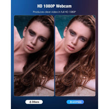 Load image into Gallery viewer, Homiee Full HD Webcam With 110º Wide Angle Lens-Liquidation Store
