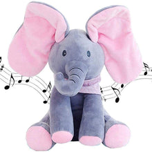 Load image into Gallery viewer, Homtol Peek A Boo Elephant Plush Toy
