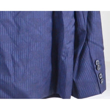Load image into Gallery viewer, Hugo Boss Sport Coat, Adris3 Slim Fit/ Navy Blue Stripe - 44R-Liquidation Store
