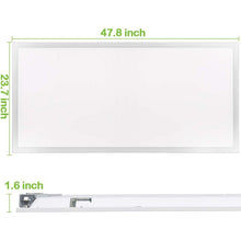 Load image into Gallery viewer, Hykolity 2x4 FT 50W 5000K Flat LED Troffer Panel Light
