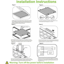 Load image into Gallery viewer, Hykolity 2x4 FT 50W 5000K Flat LED Troffer Panel Light
