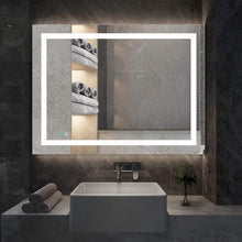 Load image into Gallery viewer, Illucid LED 32x24-Inch Bathroom Mirror With Defogger
