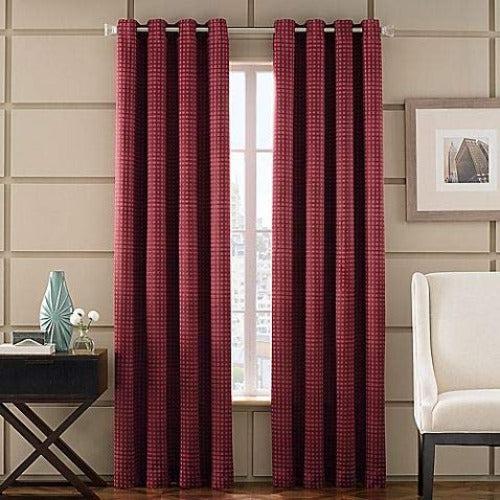 Insola Newton Room-Darkening Grommet Top Window Curtain Panel 95