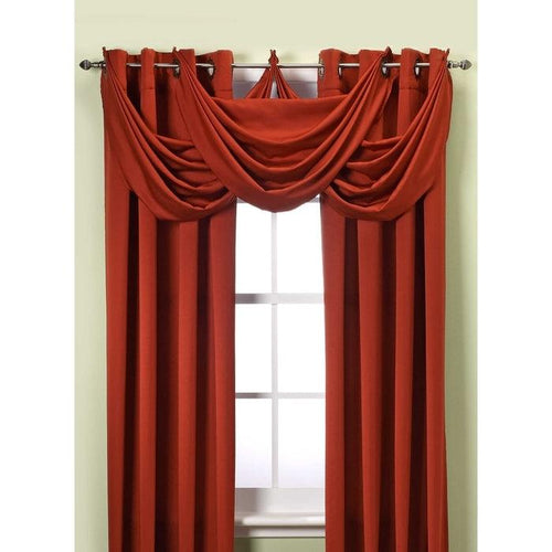 Insola Odyssey 95-Inch Insulating Window Curtain Panel - Spice
