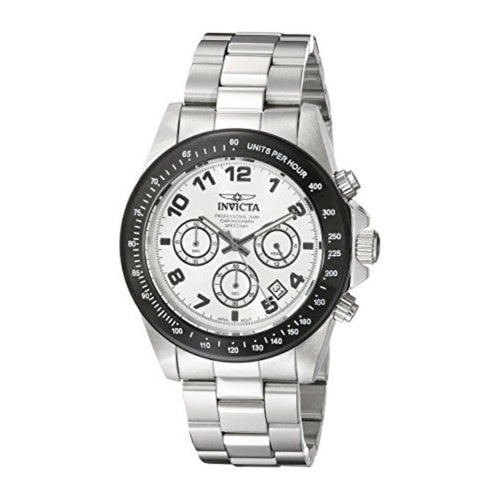 Invicta Men's 10702 Speedway Chronograph Stainless Steel Watch Silver