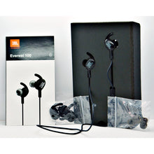 Load image into Gallery viewer, JBL Harman Everest 100 Wireless Bluetooth Earbud Headphones Black

