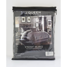 Load image into Gallery viewer, J. Queen New York Bohemia Straight Valance 88&quot; Graphite
