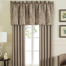 Load image into Gallery viewer, Jeneve Window Curtain Rod Pocket Panel 84&quot; Champagne
