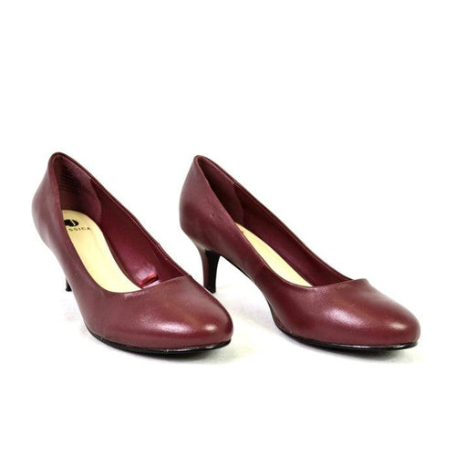 Jessica Helen Burgundy Size 7M
