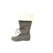 Load image into Gallery viewer, Jessica Mild Calf Grey Boots Size 6
