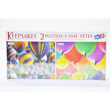 Load image into Gallery viewer, KEEPSAKES 2pk 1000pc Puzzles
