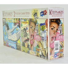 Load image into Gallery viewer, KEEPSAKES King of Pop Art 1000 Piece 2 Puzzle Pack
