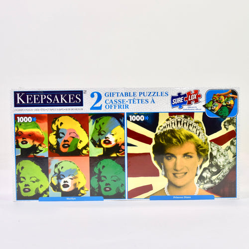KEEPSAKES Pop Art 1000 Piece Puzzle Set