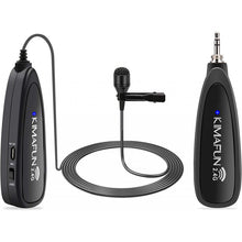 Load image into Gallery viewer, KIMAFUN Wireless Lavalier Microphone System
