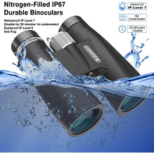 Load image into Gallery viewer, Kalawen 10x42 Waterproof, Fogproof Binoculars
