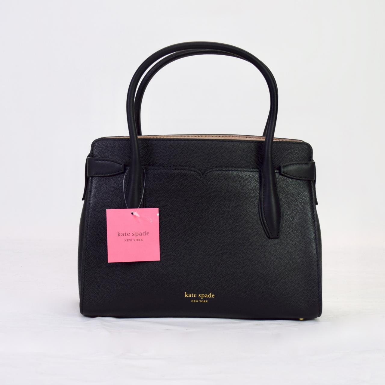 Kate Spade Lucia Medium Satchel Black sale