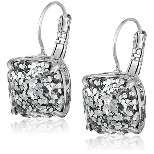 Kate Spade New York Small Square Lever-Back Drop Earrings