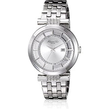 Load image into Gallery viewer, Kenneth Cole 10021103 Women&#39;s Transparency Analog Watch - Silver
