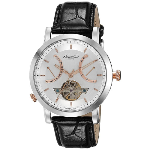 Kenneth Cole Automatic Analog (Multi-Color) Dial Men's Watch Black Band