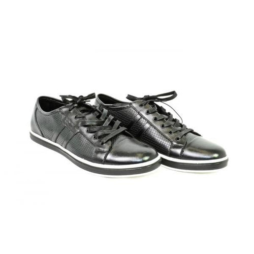Kenneth Cole New York Perforated Sneakers-8.5-Black