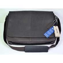 Load image into Gallery viewer, Kenneth Cole Reaction Leather Messenger Bag Black
