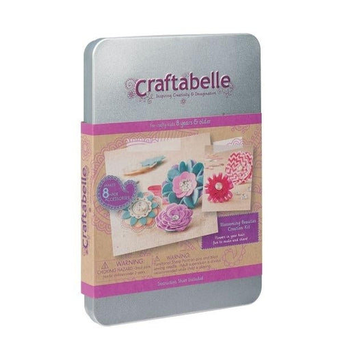 Kids Craftabelle Blossoming Beauties Flower Hair Accessories Creation Kit