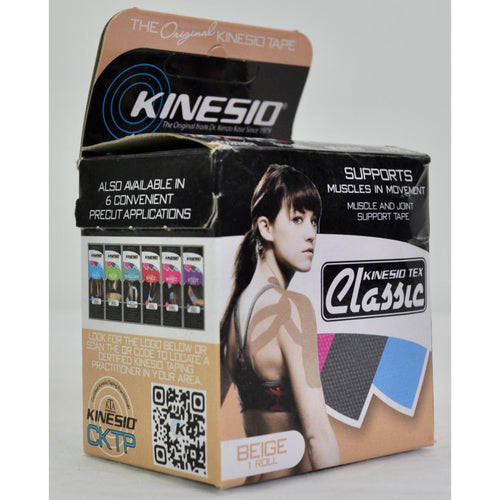 Kinesio Tex Classic Muscle and Joint Support Tape Beige