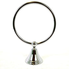 Load image into Gallery viewer, Kingston Brass BA2974C Governor Towel Ring Polished Chrome 6&quot;
