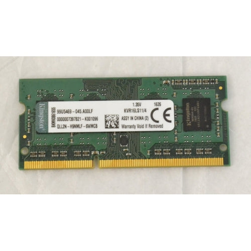 Kingston PC3L-12800 1.35V 4GB DDR3L 1600MHz SODIMM Ram Memory KVR16LS11/4 204PIN
