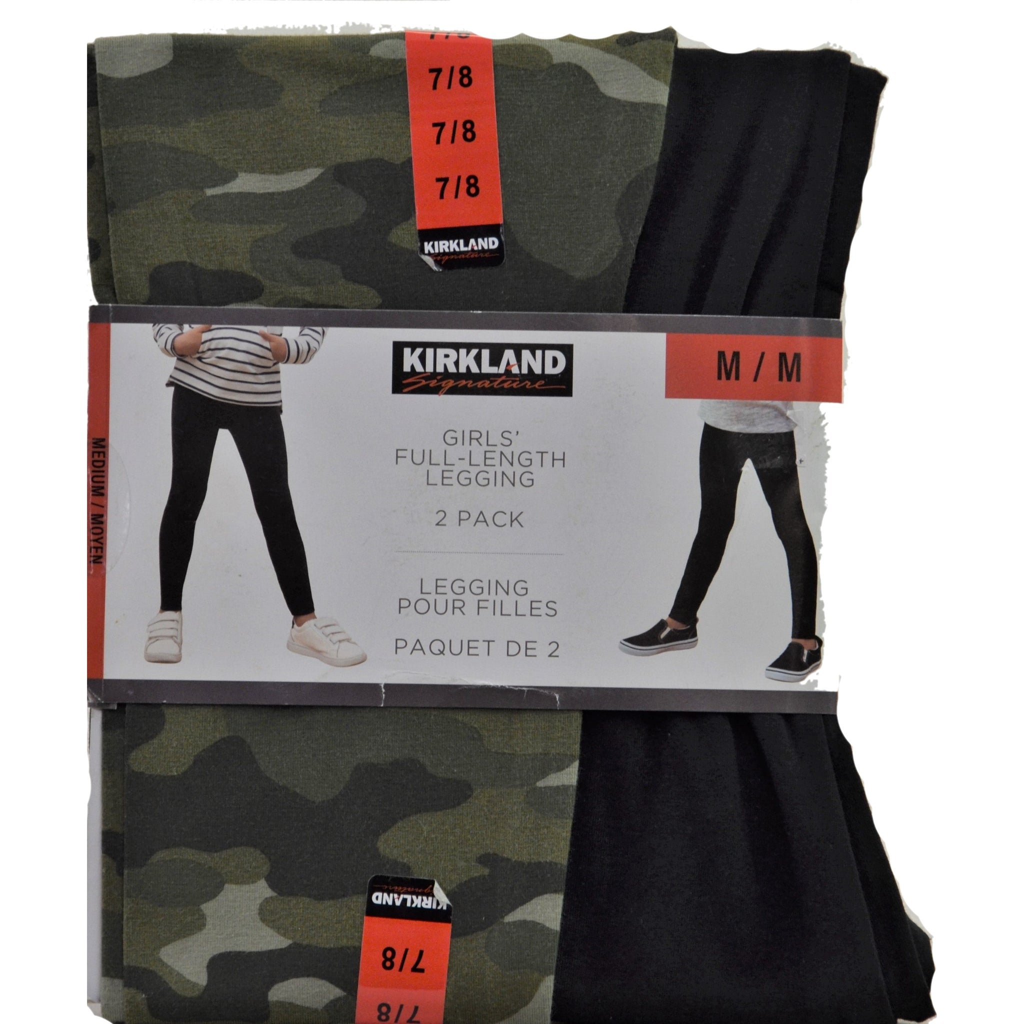 Kirkland Girl's Full Length Leggings 2Pk Medium – Liquidation Nation