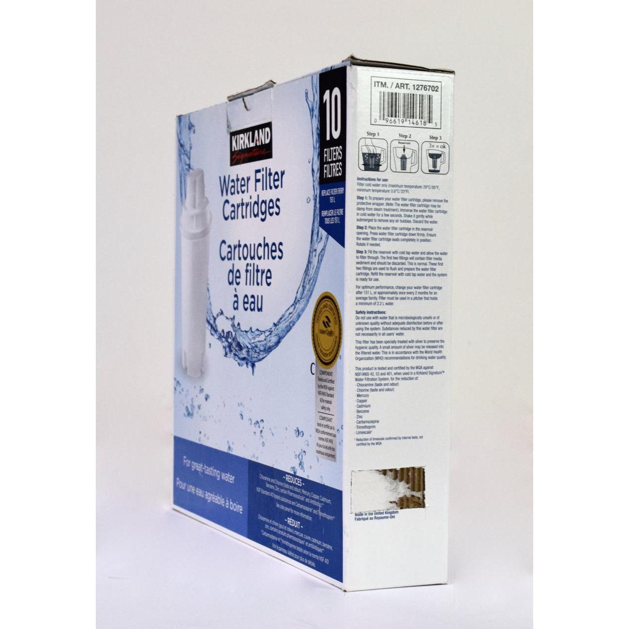 Kirkland Signature Water Filter Cartridges 10Pk Liquidation Nation