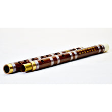 Load image into Gallery viewer, Kmise Bamboo Flute Dizi Traditional Handmade Chinese Musical Instrument Vintage Dizi (D Key)
