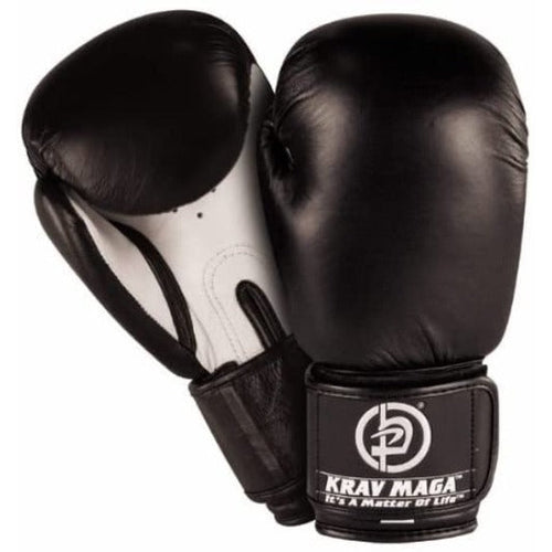 Krav Maga Leather Boxing Gloves 12oz