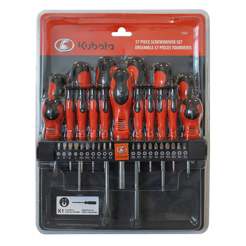 Kubota Screwdriver Case Set 37Pc