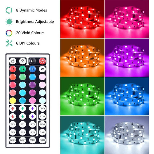 LE LED Dimmable Colour Changing Strip Lights 16ft