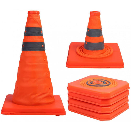 LY-M Safety Cones Multi Purpose Collapsible 2Pk 15