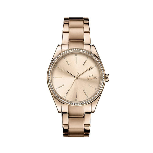 Lacoste Parisienne Women's Rose Gold Diamond Watch