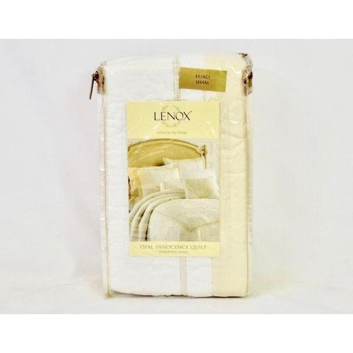 Lenox Opal Innocence Quilted Sham White European