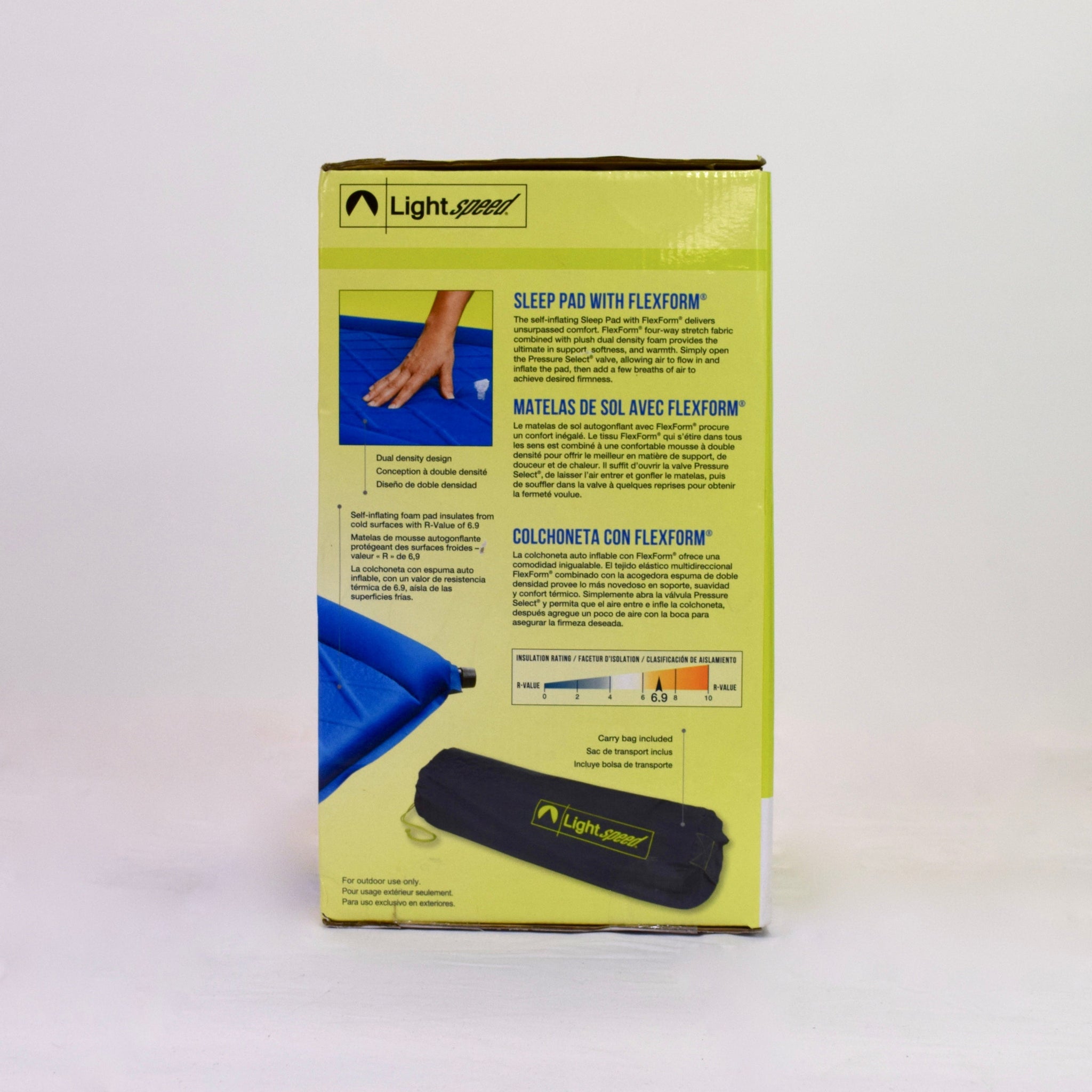 Light Speed Sleep Pad with FlexForm Liquidation Nation