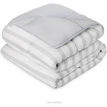 Load image into Gallery viewer, Linenspa All-Season Reversible Down Alternative Quilted Comforter
