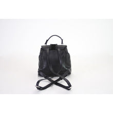 Load image into Gallery viewer, Little Burgundy Mini Backpack Purse Black-Liquidation Store
