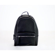 Load image into Gallery viewer, Little Burgundy Mini Backpack Purse Black
